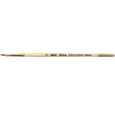 Silver Kolinsky® Filbert Paintbrush | Short Handle | 7203S